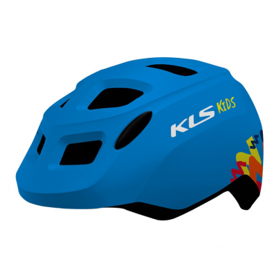 Detská cyklistická prilba Kellys Zigzag 49-53cm Modrá